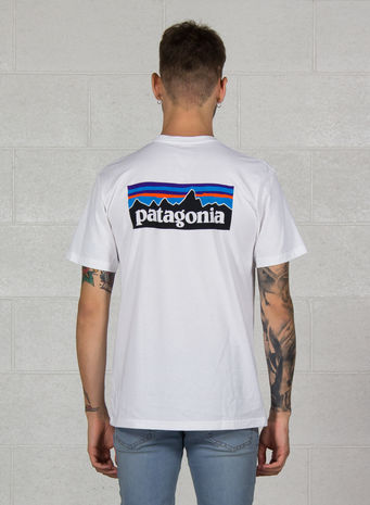 T-SHIRT P-6 LOGO RESPONSIBILI-TEE, WHITE, small