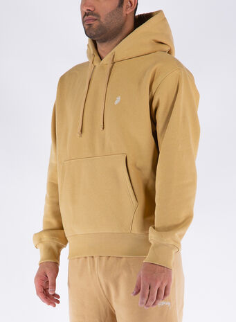 FELPA SWIRL APPLIQUE HOOD, TAN, small