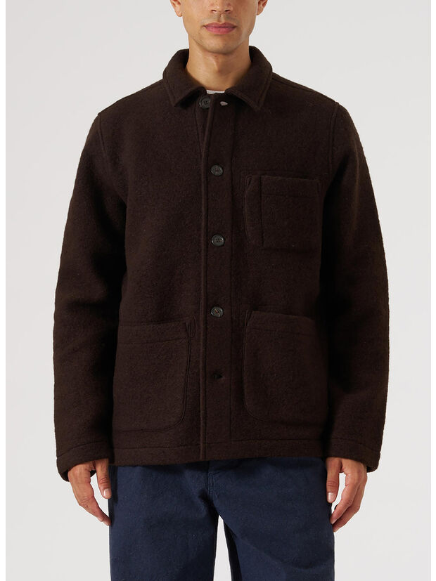 GIUBBOTTO FIELD, BROWN, large