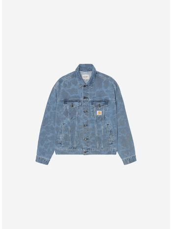 GIACCA DUCK HELSTON, 2I235 CAMO DUCK BLUE BLEACHED, small