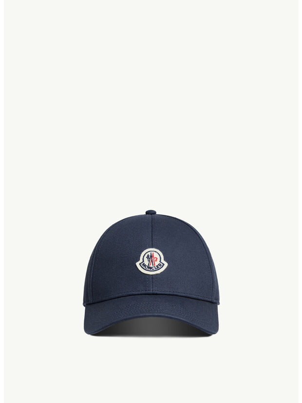 CAPPELLO CON VISIERA CURVA IN COTONE GABARDINE, 778, large