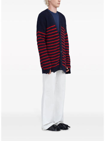 T-SHIRT OVERSIZE IN COTONE BIOLOGICO, 00B94 BLUMARINE, small