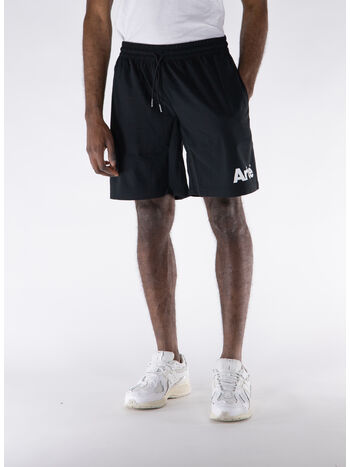 SHORTS SAMUEL LOGO, BLACK, small