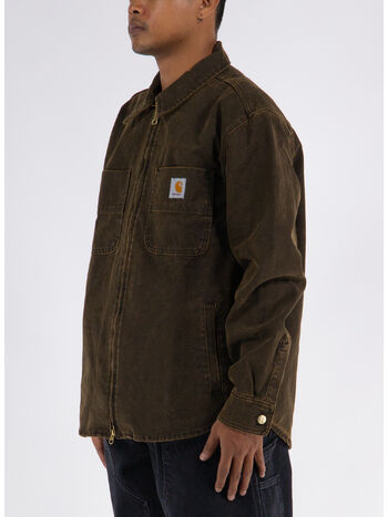 GIACCA GAREN, 1TS06 BLACK/DEEP H BROWN , small
