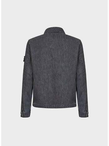 JACKET BIKER, VJ604 GREY LIGHT WASH, small
