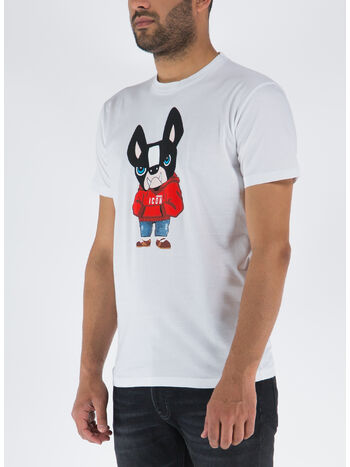 T-SHIRT RED CIRO, 100 WHITE, small