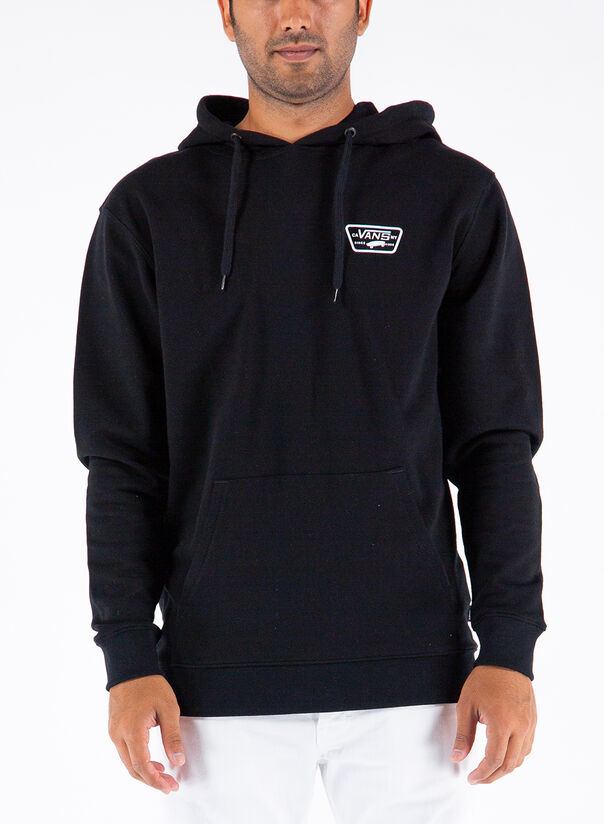 FELPA ZIP HOODIE, BLK1BLACK, large