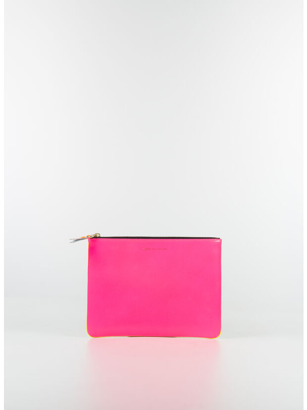 PORTAFOGLIO, P/YE PINK YELLOW, large