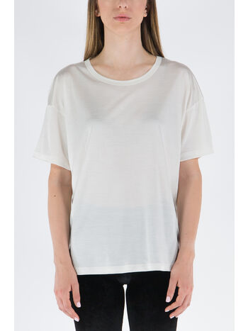 T-SHIRT SILK JERSEY, AW003 CHALK, small