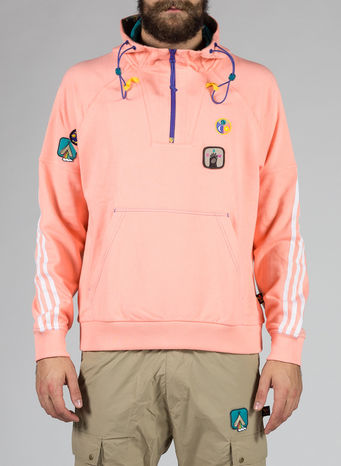 FELPA PHARRELL WILLIAMS HU HIKING HOODED, SUNGLOW, small