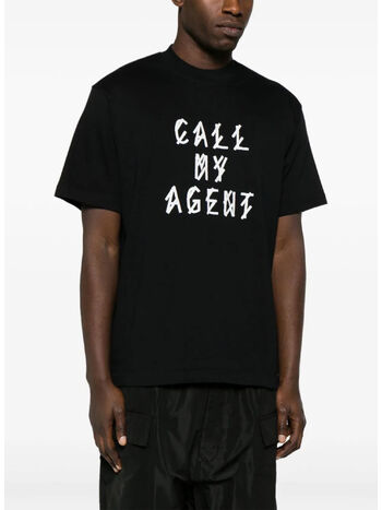 T-SHIRT AGENT, P413 BLACK + THE ENEMY PRINT, small