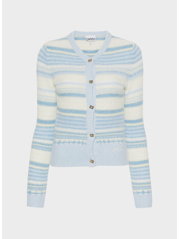 CARDIGAN SKYWAY STRIPED SOFT WOOL, 271 SKYWAY, small