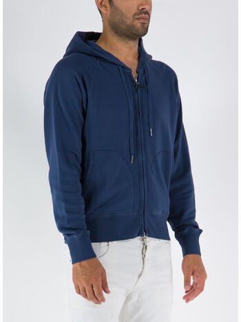 FELPA CON CAPPUCCIO, B45, small