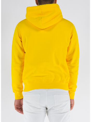 FELPA INVICTA COOL CON CAPPUCCIO, 173 YELLOW, small
