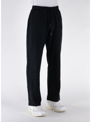 PANTALONE CUT A PATCH, BLACK, small