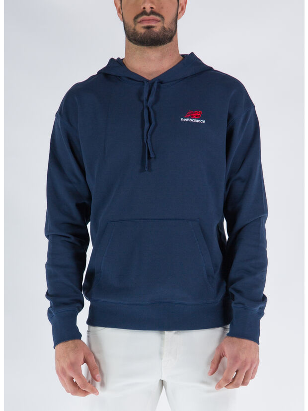 FELPA UNI-SSENTIALS HOODIE UNISEX, NGO NATURAL INDIGO, large
