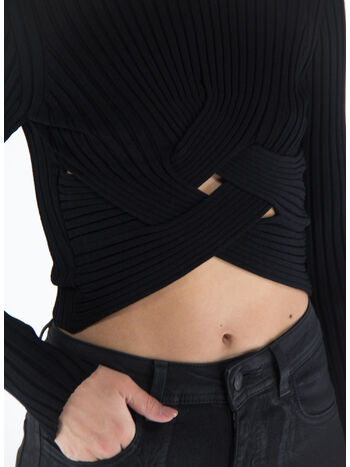 MAGLIONE CORTO TECHNICAL, 1000 BLACK, small