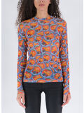 T-SHIRT PRINTED UNDERPINNING, 899 BLUE/MULTI, thumb