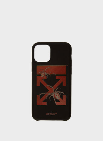 COVER ARACHNO ARROW IPHONE XS, BLACK/BORDEAUX, small