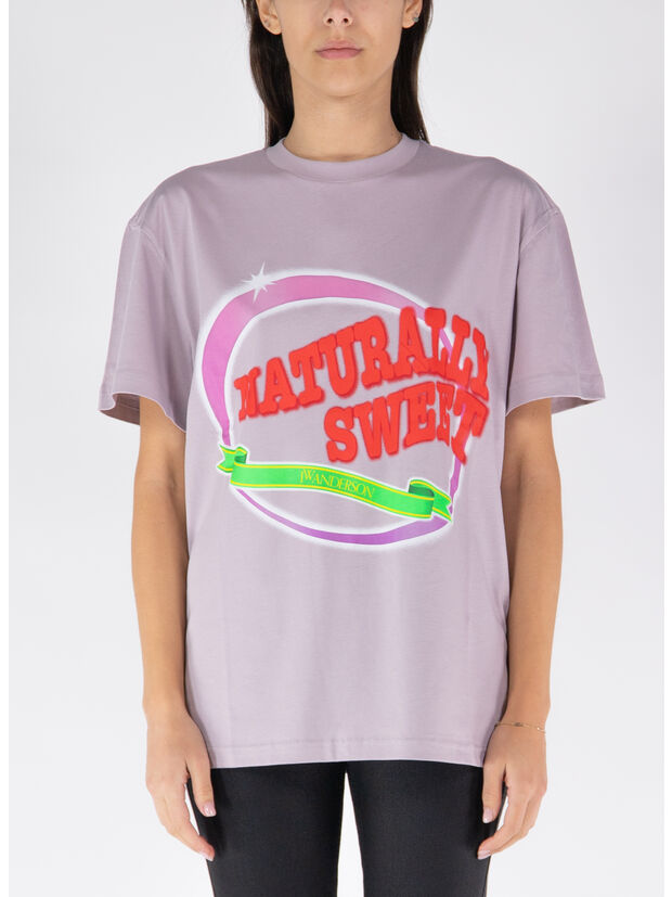 T-SHIRT NATURALLY SWEET, 700 PURPLE, large