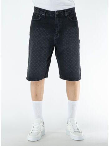 SHORT LASER MONOGRAM, BLACK, small