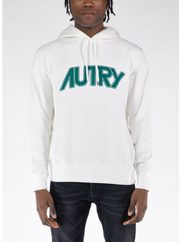 FELPA HOODIE, 508W WHITE, large