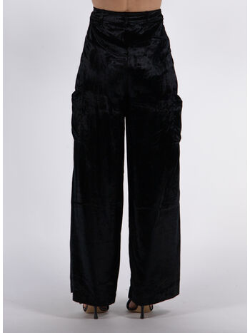 PANTALONE CARGO, BLACK, small