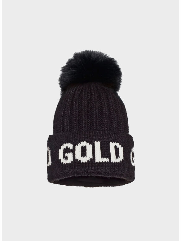 CAPPELLO HODD BEANIE, 9000 BLACK, medium