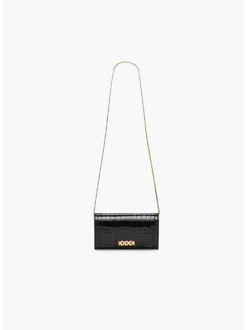 BORSA WALLET ON CHAIN, BLACK, small