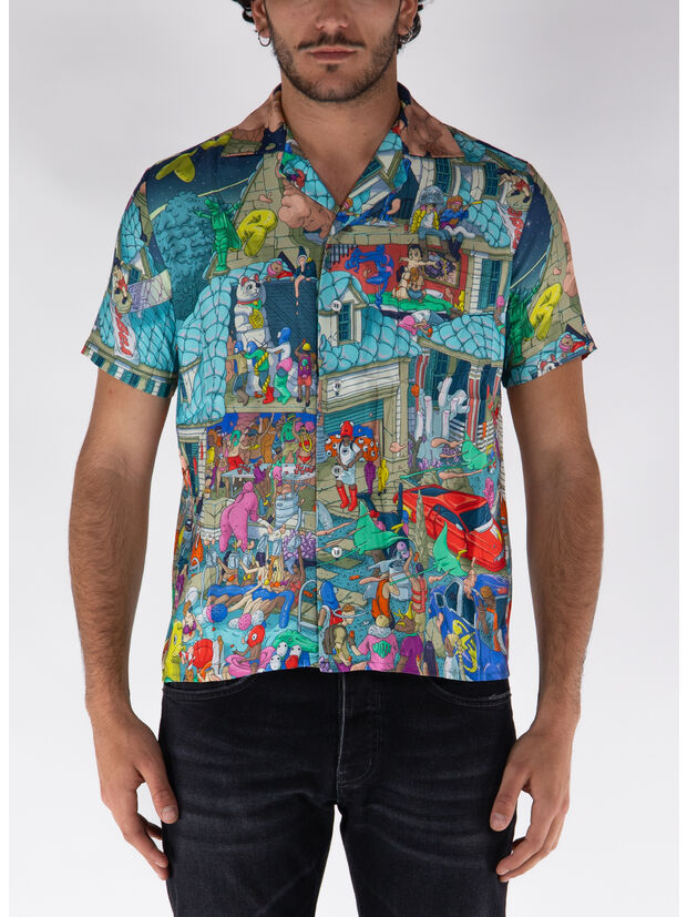CAMICIA PARTY VACATION, , large