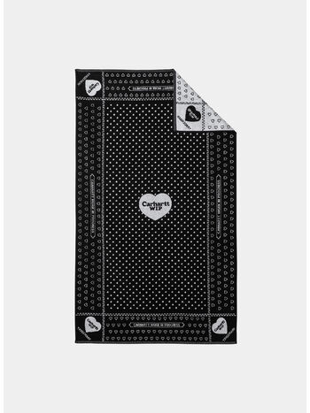 TELO DA MARE HEART BANDANA, 28CXX BLACK, small