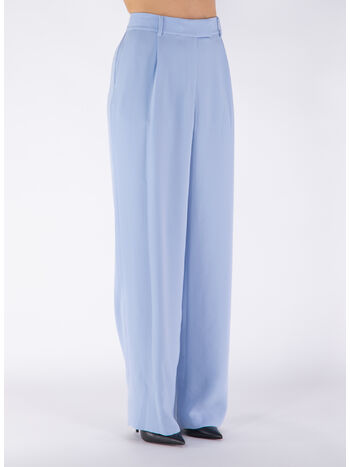PANTALONE NOVIA PLEATED STRAIGHT LEG, MARINA BLUE, small