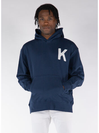 FELPA HOODIE LUCKY TIGER OVERSIZE, 77 MIDNIGHT BLUE, small