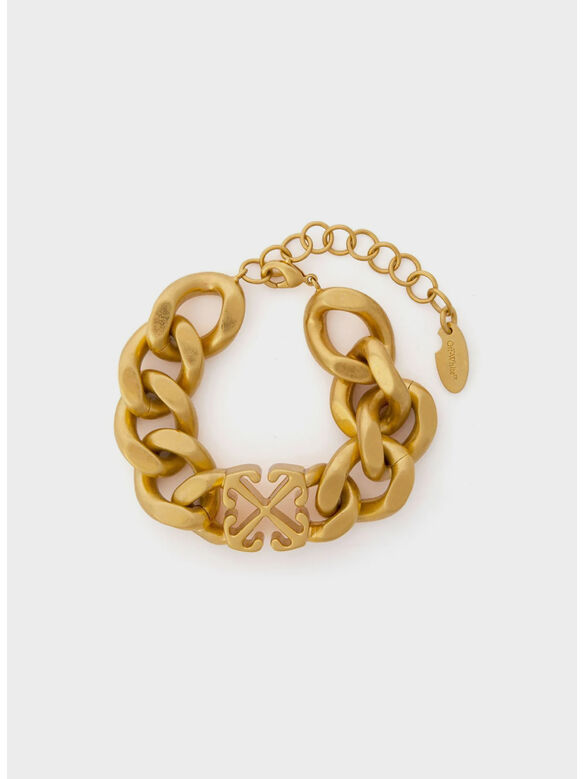 BRACCIALE ARROW CHAINED, 7600 GOLD, medium