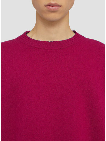 PULLOVER CN LS, 521 DRAGON FRUIT, small