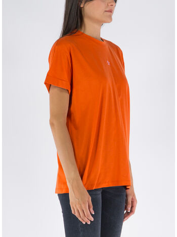T-SHIRT MINI STAR EMBROIDERY, 7510 TANGERINE, small
