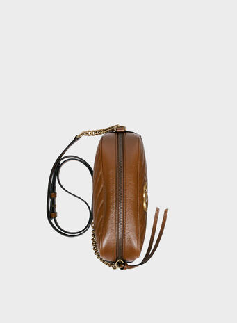 BORSA A SPALLA GG MARMONT MATELASSÈ MISURA PICCOLA, 2535CUIRCUIR, small