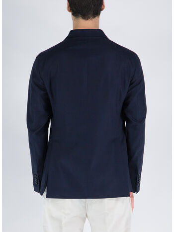 GIACCA MONTECARLO DOPPIOPETTO, B5040 BLU, small