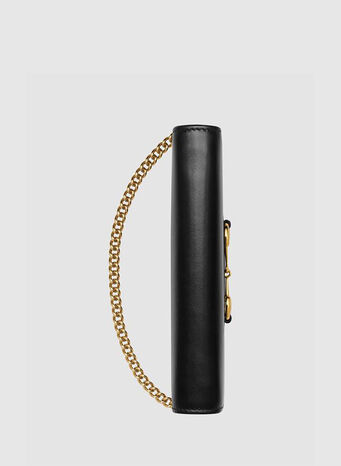 PORTAFOGLIO HORSEBIT 1955 CON CATENA, 1000BLACK, small