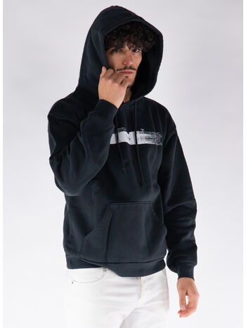 FELPA HOODIE OG BLURRED LOGO, BLK0001 BLACK, small