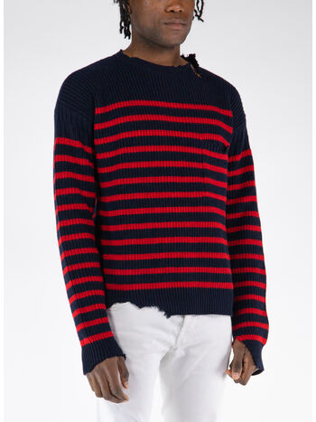 MAGLIONE A RIGHE, RGB94 BLUMARINE, small