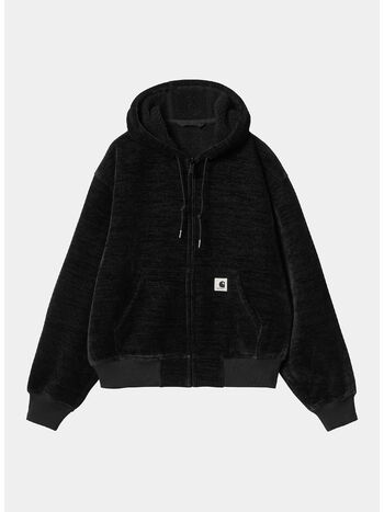FELPA FULL ZIP  OG ACTIVE, 89XX BLACK, small