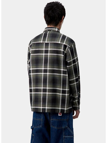 CAMICIA L/S VAUGHN, 35XXX VAUGHN CHECK OPUNTIA, small