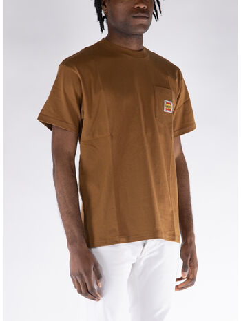 T-SHIRT FIELD POCKET, HZXX HAMILTON BROWN, small