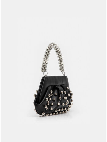BORSA EMERA BEADS, BLACK, small