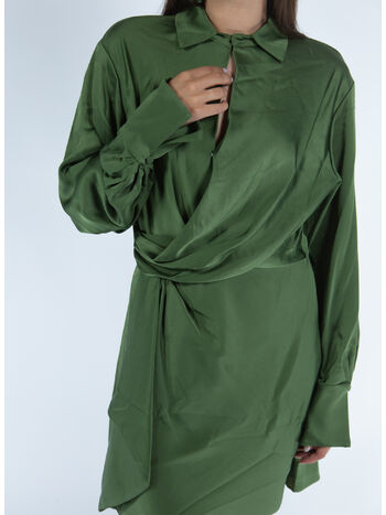 ABITO TALIT DRAPED FRONT, NORI, small