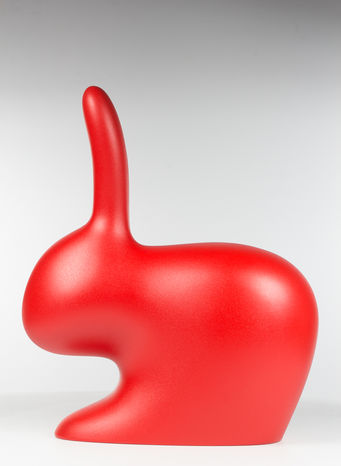 RABBIT CHAIR BABY, RED, small