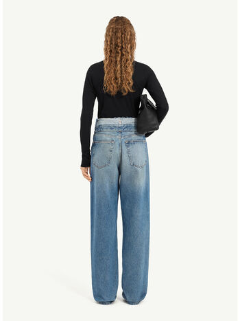 JEANS GAMBA DRITTA, 965 Light Blue, small