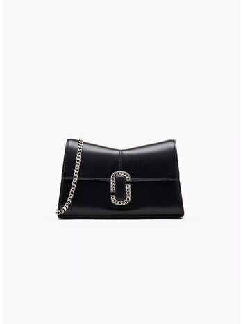 PORTAFOGLI THE ST. MARC CHAIN, 018 BLACK SILVER, small