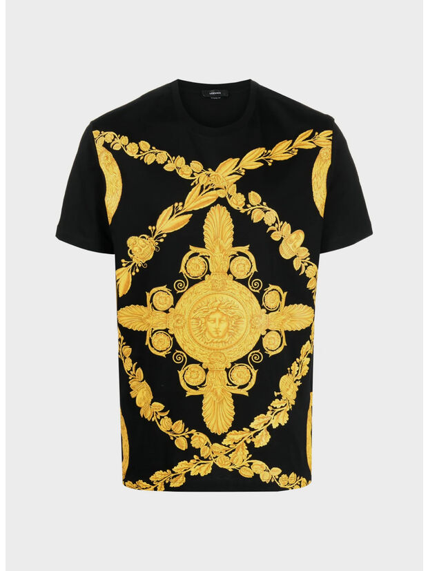 T-SHIRT TESSUTO STAMPA HERITAGE, 5B000, large